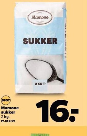 Netto Mamone sukker tilbud