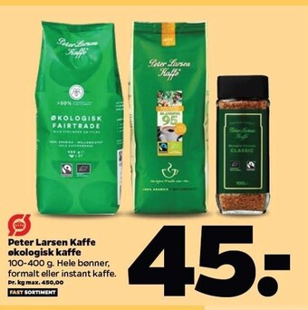 Netto Peter Larsen kaffe økologisk kaffe tilbud