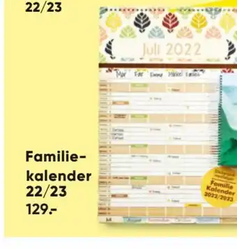 Bilka Familie Kalender 22/23 tilbud