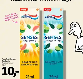 Aquafresh Senses Tandpasta