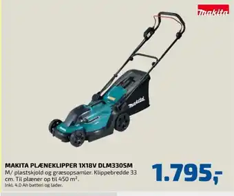 Davidsen Makita Pækkeklipper 1x18v DLM330SM tilbud