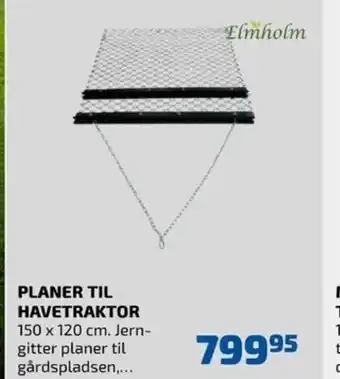 Planer Til Havetraktor