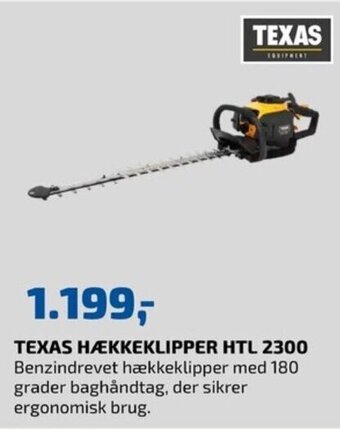 Texas Hækkeklipper HTL 2300
