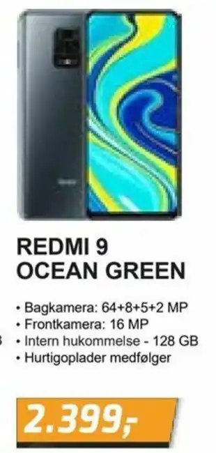Redmi 9 Ocean Green
