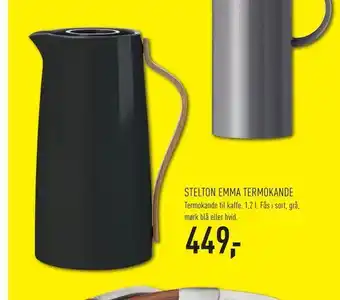 Johannes Fog Stelton emma termokande tilbud