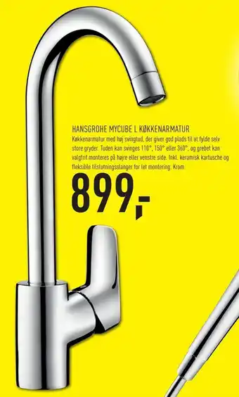 Hansgrohe mycube l køkkenarmatur