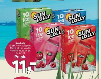 Fleggaard Sun Lolly tilbud