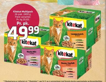 Fleggaard Kitekat Multipack tilbud