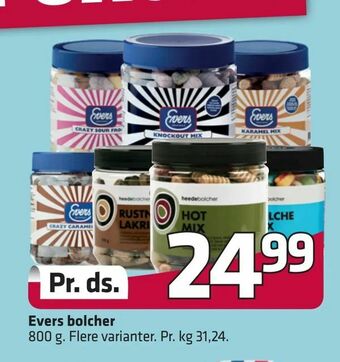 Fleggaard Evers bolcher tilbud