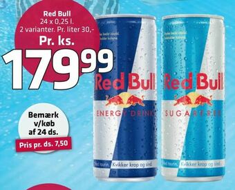 Fleggaard Red Bull tilbud