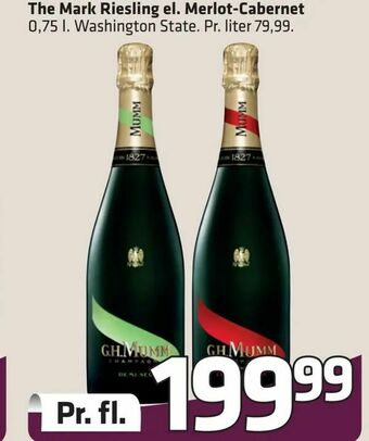 Fleggaard Mumm Demi Sec el. Brut Cordon Rouge tilbud
