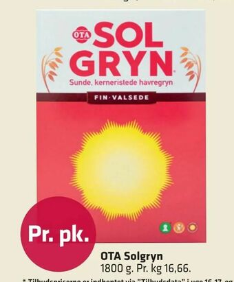 Fleggaard OTA Solgryn tilbud