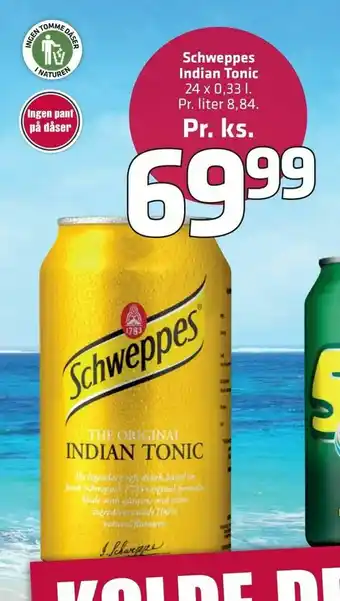 Fleggaard Schweppes Indian Tonic tilbud
