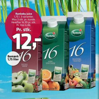 Fleggaard Rynkeby juice tilbud