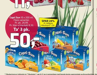 Fleggaard Capri Sun tilbud
