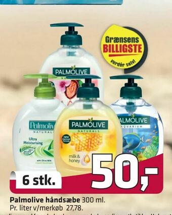 Fleggaard Palmolive håndsæbe tilbud