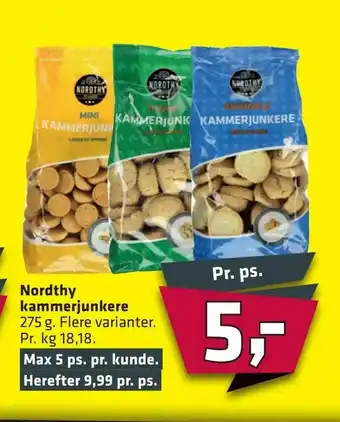 Fleggaard Nordthy kammerjunkere tilbud