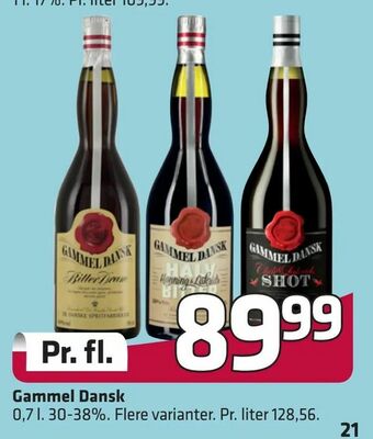 Fleggaard Gammel Dansk tilbud