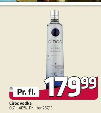 Fleggaard Ciroc vodka tilbud