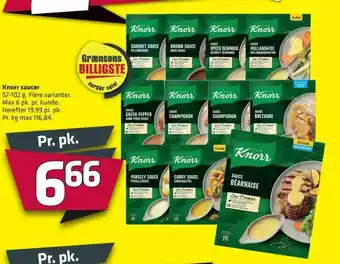 Knorr saucer