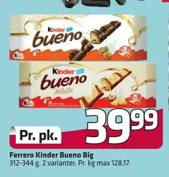 Fleggaard Ferrero Kinder Bueno Big tilbud