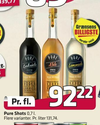 Fleggaard Pure Shots tilbud