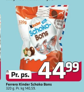 Fleggaard Ferrero Kinder Schoko Bons tilbud