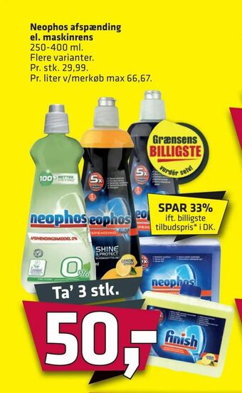 Fleggaard Neophos afspænding el. maskinrens tilbud