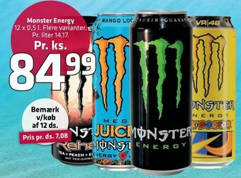 Fleggaard Monster Energy tilbud