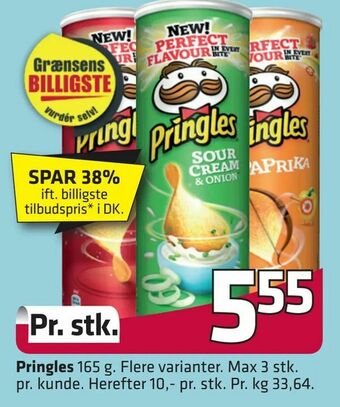 Fleggaard Pringles tilbud