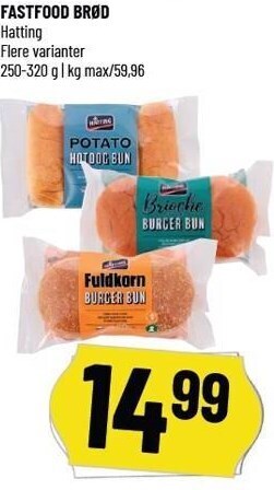 Løvbjerg Fastfood brød tilbud