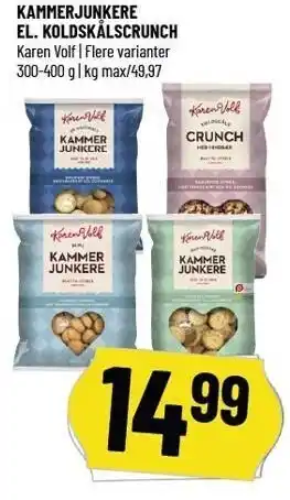 KAmmerjunkere el. koldskålscrunch