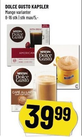 Løvbjerg Dolce Gusto Kapsler tilbud