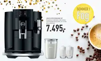 Jura E8 Espressomaskine Sæt