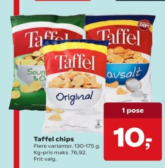 Dagli'Brugsen Taffel chips tilbud