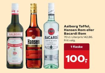 Dagli'Brugsen Taffel akvavit snaps tilbud