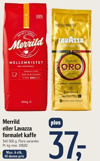 Føtex Mellemristet kaffe formalet tilbud