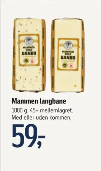 Føtex Mammen skæreost danbo guld tilbud