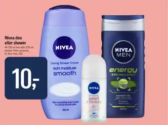 Føtex Nivea men bodyshampoo tilbud