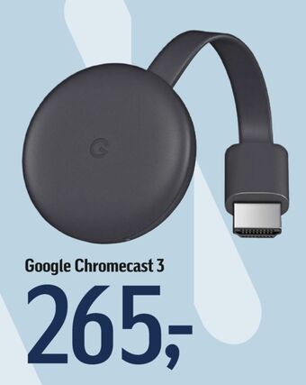Føtex Chromecast adapter tilbud
