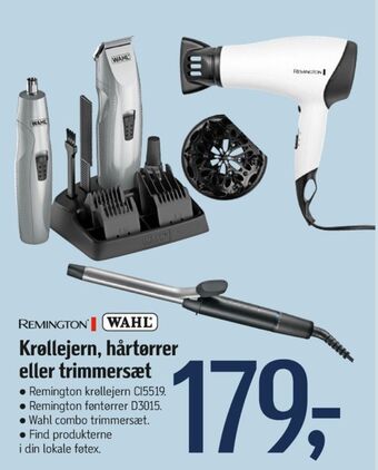 Føtex Remington hårtørrer tilbud