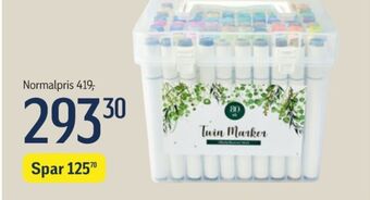 Føtex Twin marker tusser tilbud