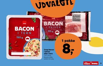 Kvickly Coop bacontern tilbud