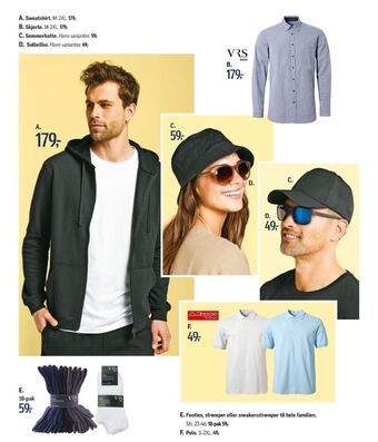 Føtex Vrs man sweatshirt tilbud