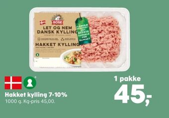 Kvickly Rose hakket kylling tilbud