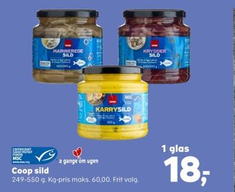 Kvickly Coop sild tilbud