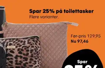 Kvickly Ukendt toilettaske tilbud
