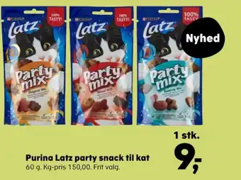 Kvickly Latz kattesnacks tilbud