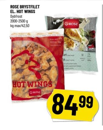 Løvbjerg Rose kyllingebrystfilet tilbud