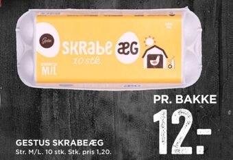 MENY Gestus æg tilbud